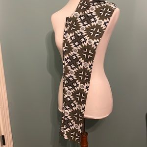 LuLaRoe one size Olive green/black Aztec